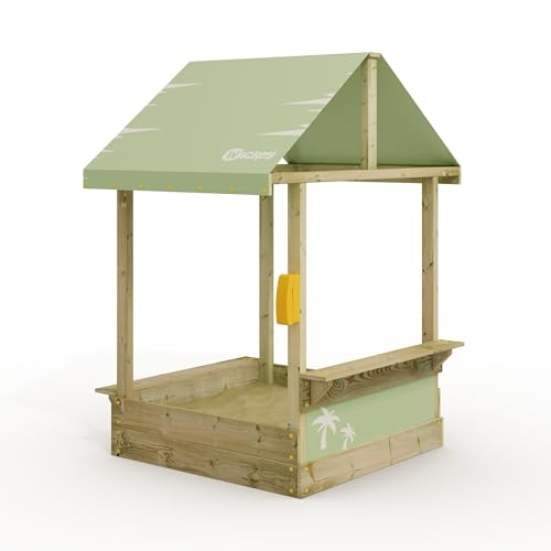 Wickey Sandkasten Dinky mit pastellgrünem Dach - Sandbox 113 x 113 x 28 cm - imprägniertes Massivholz Wickey Sandkasten Dinky mit pastellgrünem Dach - Sandbox 113 x 113 x 28 cm - imprägniertes Massivholz von Wickey