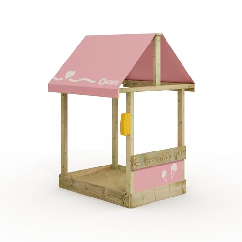 Wickey Sandkasten Dinky mit pastellpinkem Dach - Sandbox 113 x 84 x 14 cm - imprägniertes Massivholz Wickey Sandkasten Dinky mit pastellpinkem Dach - Sandbox 113 x 84 x 14 cm - imprägniertes Massivholz von Wickey