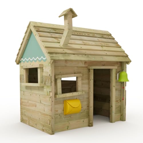 Wickey Spielhaus Inn - Kinderspielhaus aus Holz, Gartenhaus für Kinder, extrem witterungsbeständig - aus kesseldruckimprägniertem Massivholz - Pastellblau Wickey Spielhaus Inn - Kinderspielhaus aus Holz, Gartenhaus für Kinder, extrem witterungsbeständig - aus kesseldruckimprägniertem Massivholz - Pastellblau von Wickey