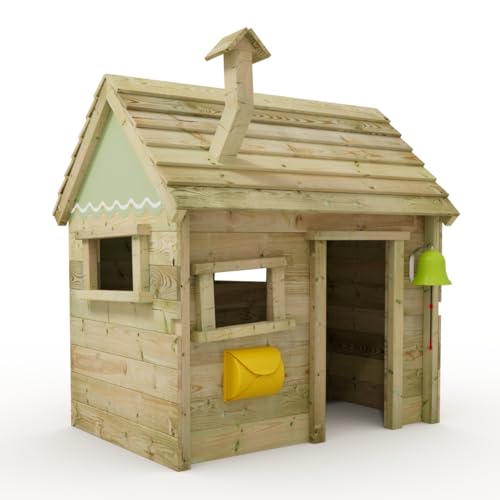 Wickey Spielhaus Inn - Kinderspielhaus aus Holz, Gartenhaus für Kinder, extrem witterungsbeständig - aus kesseldruckimprägniertem Massivholz - pastellgrün Wickey Spielhaus Inn - Kinderspielhaus aus Holz, Gartenhaus für Kinder, extrem witterungsbeständig - aus kesseldruckimprägniertem Massivholz - pastellgrün von Wickey