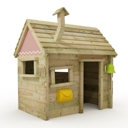 Wickey Spielhaus Inn - Kinderspielhaus aus Holz, Gartenhaus für Kinder, extrem witterungsbeständig - aus kesseldruckimprägniertem Massivholz - pastellpink Wickey Spielhaus Inn - Kinderspielhaus aus Holz, Gartenhaus für Kinder, extrem witterungsbeständig - aus kesseldruckimprägniertem Massivholz - pastellpink von Wickey