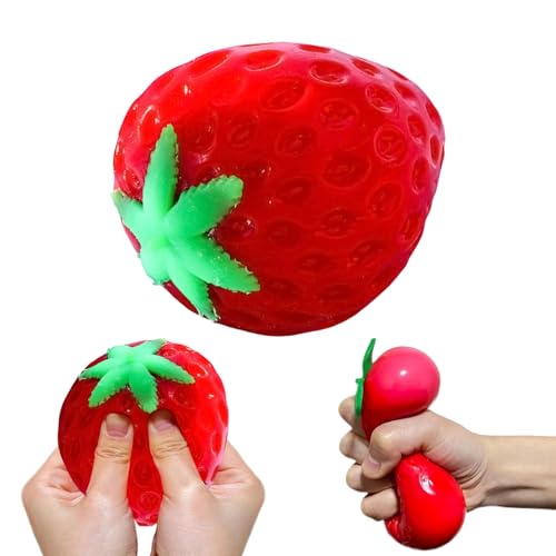 WideSmart Stressball,Dekompression Erdbeeren Stressball Kinder Anti Stress Spielzeug Anti Stress Bälle Antistressball Stressball Erwachsene Antistressball Kinder Stressbälle Sensorik Spielzeug WideSmart Stressball,Dekompression Erdbeeren Stressball Kinder Anti Stress Spielzeug Anti Stress Bälle Antistressball Stressball Erwachsene Antistressball Kinder Stressbälle Sensorik Spielzeug von WideSmart