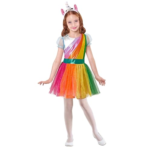 Widmann - Kinderkostüm Einhorn, Kleid, Haarreif, magical, Karneval, Mottoparty Widmann - Kinderkostüm Einhorn, Kleid, Haarreif, magical, Karneval, Mottoparty von W WIDMANN MILANO Party Fashion