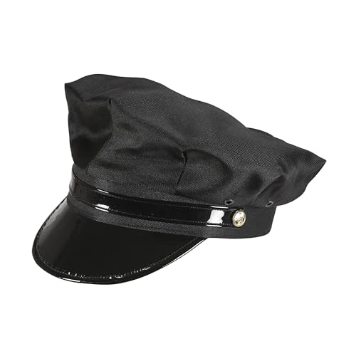 W WIDMANN MILANO Party Fashion 03608 - Hut Chauffeur, Schwarz, Fahrer, Hut, Kopfschmuck, Accessoire, Mottoparty, Karneval W WIDMANN MILANO Party Fashion 03608 - Hut Chauffeur, Schwarz, Fahrer, Hut, Kopfschmuck, Accessoire, Mottoparty, Karneval von W WIDMANN MILANO Party Fashion
