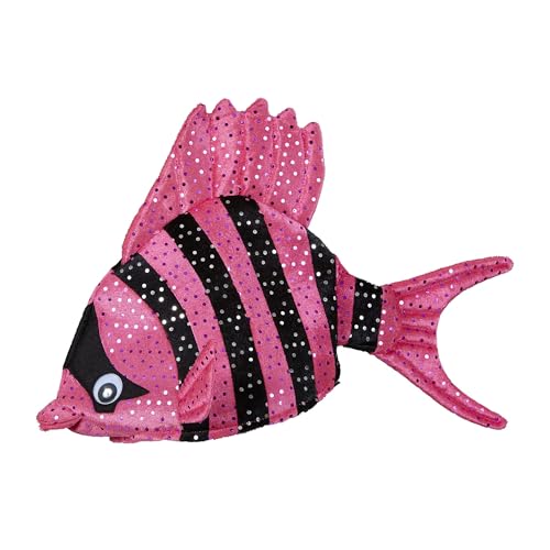 W WIDMANN MILANO Party Fashion - Hut Tropischer Fisch, Plüschhut mit Pailletten, Tierkostüm, Fasching von W WIDMANN MILANO Party Fashion