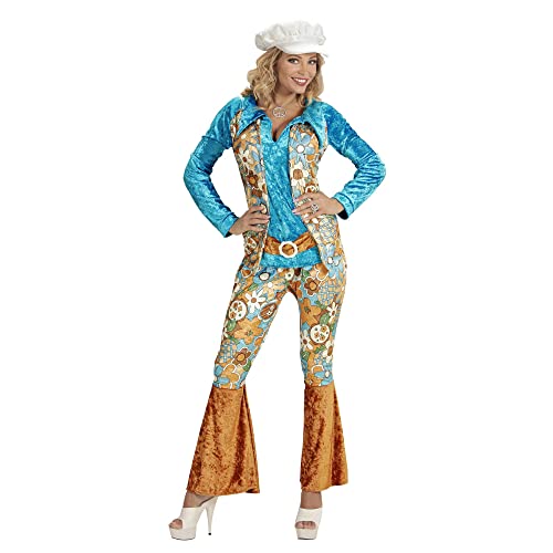 W WIDMANN MILANO Party Fashion - Kostüm Hippie Woman, aus Samt, Bluse mit Weste und Gürtel, Hose, Hut, Karneval, Mottoparty W WIDMANN MILANO Party Fashion - Kostüm Hippie Woman, aus Samt, Bluse mit Weste und Gürtel, Hose, Hut, Karneval, Mottoparty von W WIDMANN MILANO Party Fashion