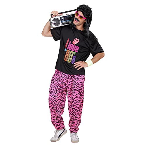 W WIDMANN MILANO Party Fashion - Kostüm 80er Jahre Outfit, T-Shirt und weite Hose, Faschingskostüme W WIDMANN MILANO Party Fashion - Kostüm 80er Jahre Outfit, T-Shirt und weite Hose, Faschingskostüme von W WIDMANN MILANO Party Fashion