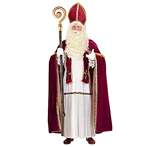 Widmann 15505 - Kostüm Erzbischof, Tunika, Gürtel, Stola, Umhang, Bischofsmütze, Nikolaus, Weihnachten, Mottoparty, Karneval von WIDMANN MILANO PARTY FASHION