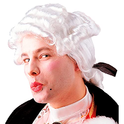 Widmann A6176 - Perücke Casanova, weiß, 18. und 19. Jahrhundert, Mottoparty, Karneval Widmann A6176 - Perücke Casanova, weiß, 18. und 19. Jahrhundert, Mottoparty, Karneval von WIDMANN MILANO PARTY FASHION