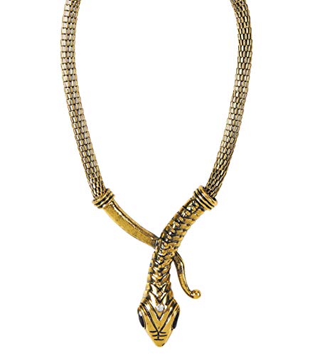 Widmann 11890 - Halskette Schlange, Gold, Schmuck, Kostümaccessoire, Mottoparty, Karneval Widmann 11890 - Halskette Schlange, Gold, Schmuck, Kostümaccessoire, Mottoparty, Karneval von WIDMANN MILANO PARTY FASHION