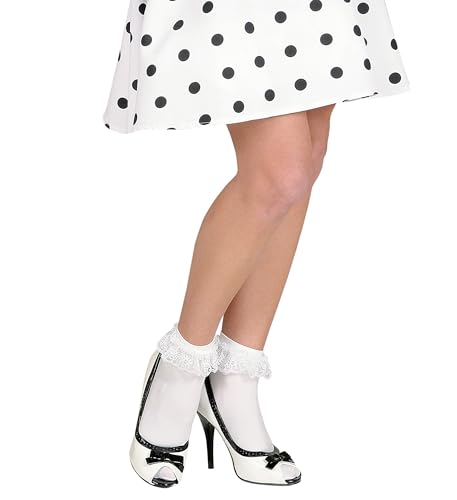 W WIDMANN MILANO Party Fashion - Söckchen mit Spitze, 70 DEN, Knöchellang, Socken, Strümpfe, Accessoire, Kostümzubehör W WIDMANN MILANO Party Fashion - Söckchen mit Spitze, 70 DEN, Knöchellang, Socken, Strümpfe, Accessoire, Kostümzubehör von W WIDMANN MILANO Party Fashion
