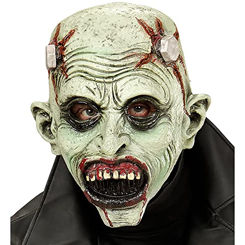 Widmann 00398 - Maske Labormonster, 3/4 Maske, Kostümzubehör, Accessoire, Halloween, Karneval, Mottoparty von W WIDMANN MILANO Party Fashion