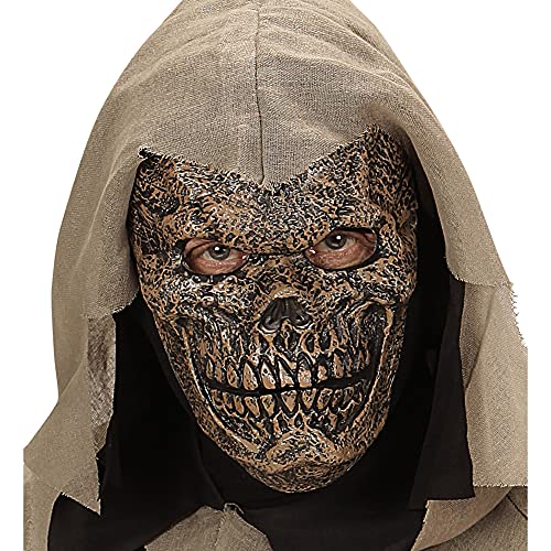 Widmann 00445 - Schaumlatexmaske Death Warlord für Kinder, Skelett, Horror, Halloween, Karneval, Mottoparty Widmann 00445 - Schaumlatexmaske Death Warlord für Kinder, Skelett, Horror, Halloween, Karneval, Mottoparty von W WIDMANN MILANO Party Fashion