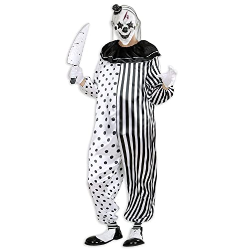Widmann - Kostüm Killer Pantomime, Overall, Clown, Faschingskostüme, Karneval, Halloween von Widmann