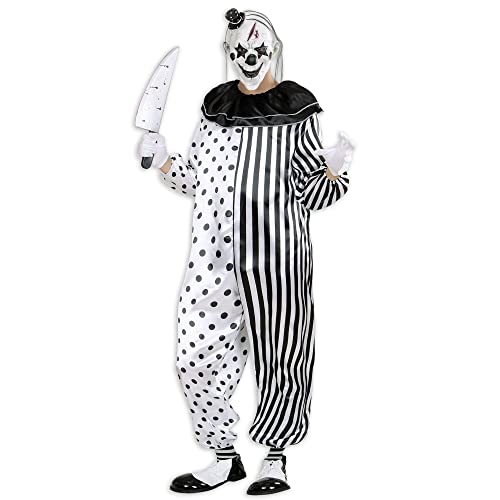 WIDMANN 01614 COSTUME KILLER PIERROT XL #0161 von WIDMANN