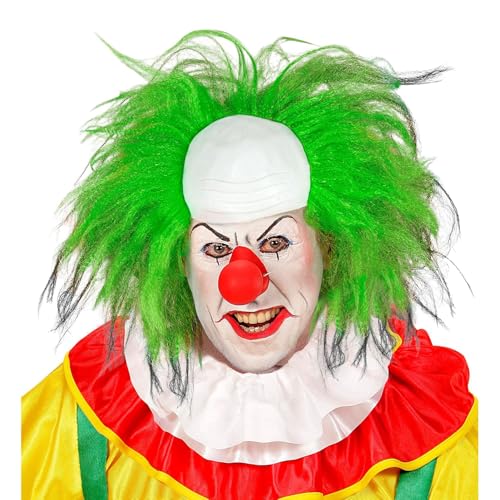 W WIDMANN MILANO Party Fashion - Perücke Clown Glatze mit Haaren, Zirkus, Horror Clown, Fasching, Halloween W WIDMANN MILANO Party Fashion - Perücke Clown Glatze mit Haaren, Zirkus, Horror Clown, Fasching, Halloween von W WIDMANN MILANO Party Fashion