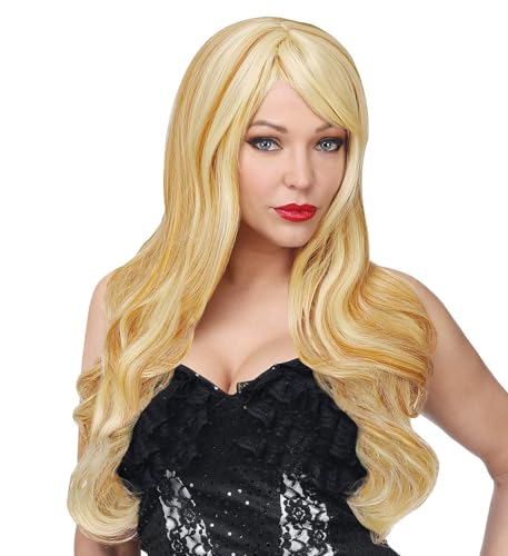 Widmann 02109 - Dream Hair Perücke Melissa, blond, hohe Qualität, Mottoparty, Karneval Widmann 02109 - Dream Hair Perücke Melissa, blond, hohe Qualität, Mottoparty, Karneval von Widmann