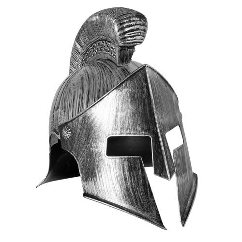 W WIDMANN MILANO Party Fashion 02418 - Spartanischer Helm, Silber, Soldat, Rüstung, Kopfschmuck, Accessoire, Motto-Party, Karneval von W WIDMANN MILANO Party Fashion