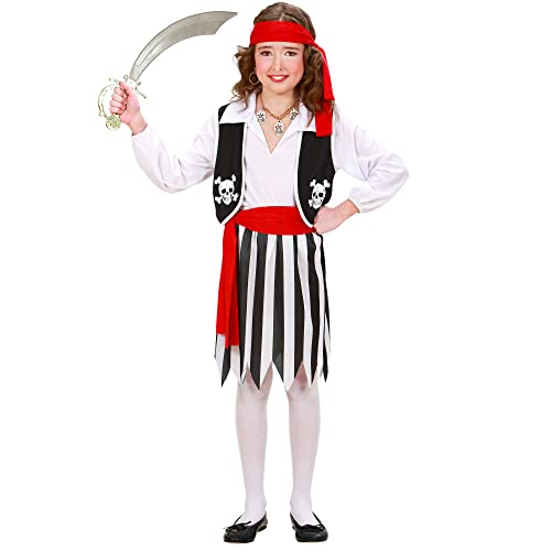 Widmann - Kinderkostüm Piratin, Freibeuter, Seefahrer, Kapitän, Faschingskostüme, Karneval von WIDMANN MILANO PARTY FASHION