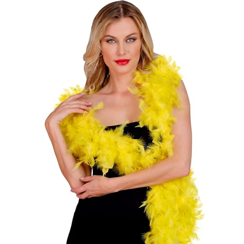 W WIDMANN MILANO Party Fashion - Federboa, Länge circa 180 cm, Feder-Schal, Accessoire, Kostüm, Karneval, Halloween von W WIDMANN MILANO Party Fashion