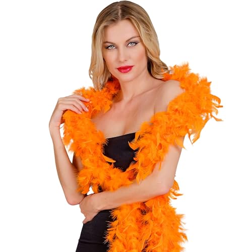 W WIDMANN MILANO Party Fashion - Federboa, Länge circa 180 cm, Feder-Schal, Accessoire, Kostüm, Karneval, Halloween von W WIDMANN MILANO Party Fashion