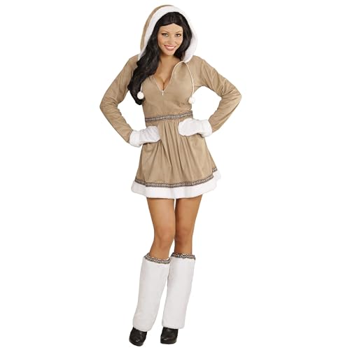 "ESKIMO" (hooded dress, legwarmers, gloves) - (M) von WIDMANN