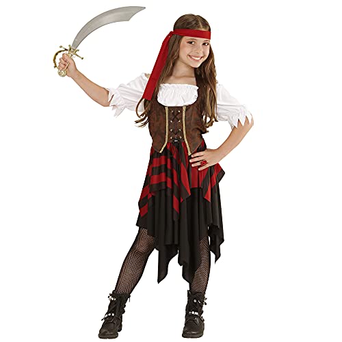 WIDMANN 05598 COSTUME PIRATESSA 11/13 GONNA +CORSETTO #055B von WIDMANN