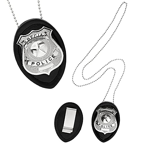 Widmann - Polizeimarke mit Halskette, Special Police Officer, Polizist, Cop, Faschingskostüme von W WIDMANN