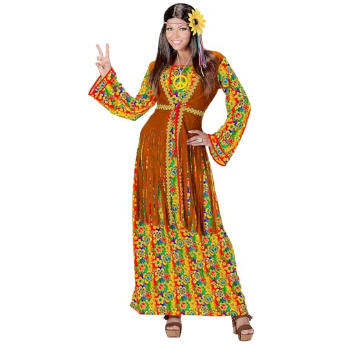 W WIDMANN MILANO Party Fashion - Kostüm Hippie Woman, Flower Power, Faschingskostüm von W WIDMANN MILANO Party Fashion