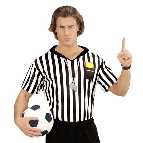 W WIDMANN MILANO Party Fashion - Kostüm Schiedsrichter, T-Shirt, Fußball, Faschingskostüm, M/L (50 - 52 DE) W WIDMANN MILANO Party Fashion - Kostüm Schiedsrichter, T-Shirt, Fußball, Faschingskostüm, M/L (50 - 52 DE) von W WIDMANN MILANO Party Fashion