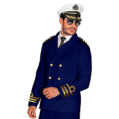 W WIDMANN MILANO Party Fashion - Kostüm Admiral Kapitänsjacke, Jackett, Matrose, Kapitän, Uniform, Faschingskostüme W WIDMANN MILANO Party Fashion - Kostüm Admiral Kapitänsjacke, Jackett, Matrose, Kapitän, Uniform, Faschingskostüme von W WIDMANN MILANO Party Fashion