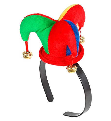 W WIDMANN MILANO Party Fashion 09565 - Haarreif Mini Narrenhut, Hut, Kopfschmuck, Accessoire, Mottoparty, Karneval von W WIDMANN MILANO Party Fashion