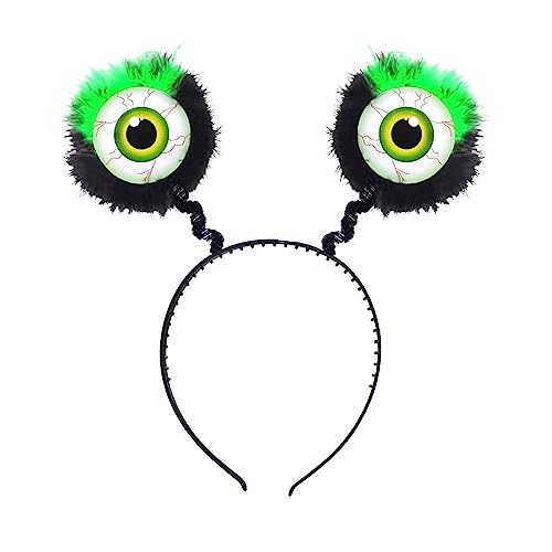 W WIDMANN MILANO Party Fashion 09685 - Haarreif mit Augen und Federn, Accessoire, Monster, Mottoparty, Karneval von W WIDMANN MILANO Party Fashion