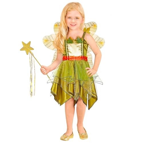 "FOREST FAIRY" (dress, wings) - (116 cm / 4-5 Years) von WIDMANN