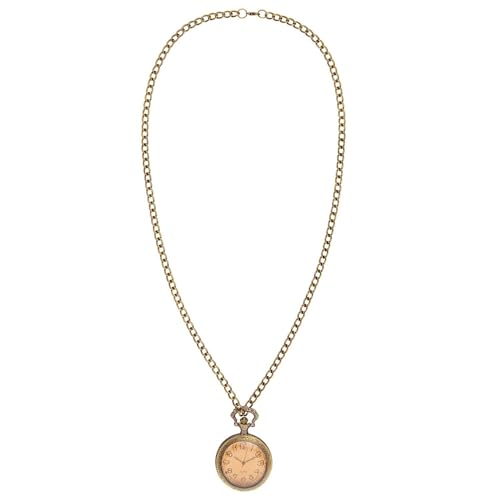 W WIDMANN MILANO Party Fashion 10026 - Mechanische Taschenuhr an Halskette, gold, Steampunk, Accessoire, Karneval, Mottoparty von WIDMANN MILANO PARTY FASHION