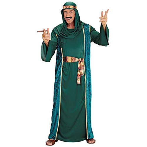 Widmann - Kostüm Arabischer Scheich, Robe, lange Weste, Gürtel und Kopftuch, Sultan, Araber, Karneval, Mottoparty von W WIDMANN