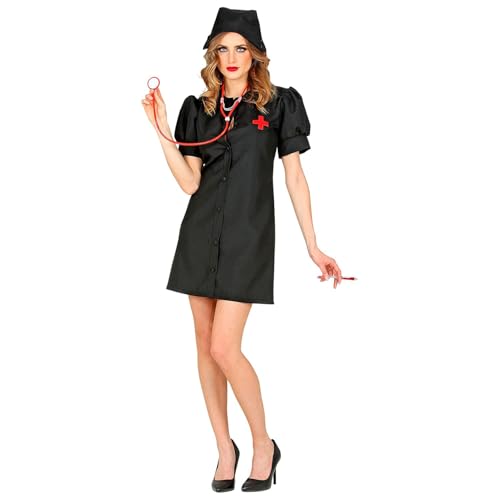 "DARK NURSE" (dress, headpiece, stethoscope) - (M) von WIDMANN