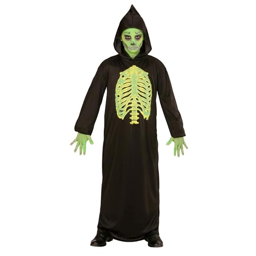 WIDMANN MILANO PARTY FASHION - Kinderkostüm Skelett Meister, Robe mit Kapuze, Sensenmann, Halloween WIDMANN MILANO PARTY FASHION - Kinderkostüm Skelett Meister, Robe mit Kapuze, Sensenmann, Halloween von W WIDMANN MILANO Party Fashion