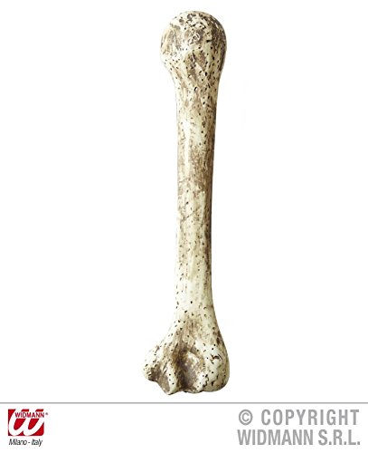 Widmann 2295T, Knochen prehistorisch ca. 39,0 cm lang, Zubehör für Halloween, Karneval oder Fasching von Widmann