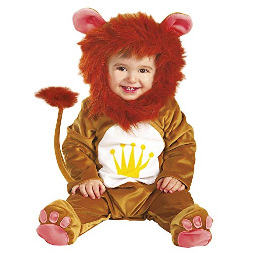 Widmann - Kinderkostüm Baby Löwe, Kostüm, Kopfbedeckung, Karneval, Mottoparty von Widmann