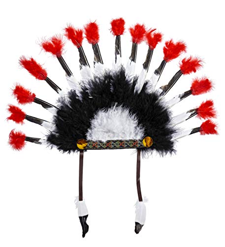 W WIDMANN MILANO Party Fashion 33045 - Indianer Federkopfschmuck, Warbonnet, Wilder Westen, Hut, Kostüm, Accessoire, Karneval, Mottoparty W WIDMANN MILANO Party Fashion 33045 - Indianer Federkopfschmuck, Warbonnet, Wilder Westen, Hut, Kostüm, Accessoire, Karneval, Mottoparty von W WIDMANN MILANO Party Fashion