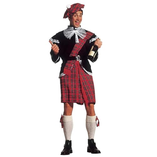 "SCOT" (jacket with jabot, kilt, belt, bows for socks, hat) - (L) von WIDMANN