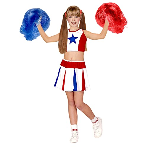 "CHEERLEADER" (top, skirt) - (128 cm / 5-7 Years) von WIDMANN