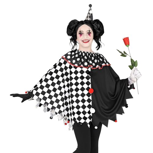 W WIDMANN MILANO Party Fashion 48145 - Kinderkostüm Harlekin, Poncho, Überwurf, Clown, Mottoparty, Karneval W WIDMANN MILANO Party Fashion 48145 - Kinderkostüm Harlekin, Poncho, Überwurf, Clown, Mottoparty, Karneval von W WIDMANN MILANO Party Fashion