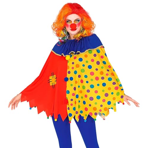 W WIDMANN MILANO Party Fashion - Kostüm Clown, Poncho, Karneval, Mottoparty von WIDMANN MILANO PARTY FASHION