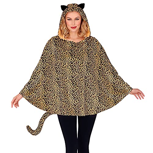 W WIDMANN MILANO Party Fashion - Kostüm Leopard, Poncho mit Kapuze, Karneval, Mottoparty W WIDMANN MILANO Party Fashion - Kostüm Leopard, Poncho mit Kapuze, Karneval, Mottoparty von W WIDMANN MILANO Party Fashion