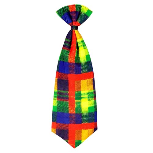 W WIDMANN MILANO Party Fashion 48632 - Krawatte Clown, bunt kariert, Accessoire, Zirkus, Kostüm, Accessoire, Karneval, Mottoparty von W WIDMANN MILANO Party Fashion