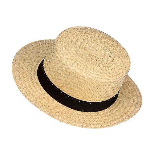 W WIDMANN MILANO Party Fashion 5160P - Luxus Strohhut, Accessoire, Kopfbedeckung, Karneval, Mottoparty W WIDMANN MILANO Party Fashion 5160P - Luxus Strohhut, Accessoire, Kopfbedeckung, Karneval, Mottoparty von W WIDMANN MILANO Party Fashion