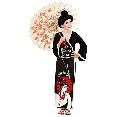 "GEISHA" (kimono, belt, chopsticks) - (140 cm / 8-10 Years) von WIDMANN