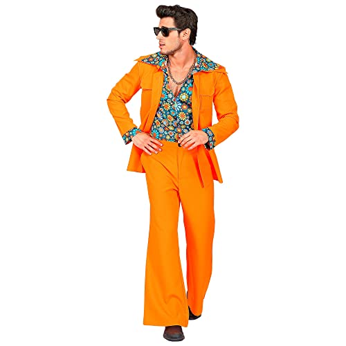 WIDMANN 09402 COSTUME UOMO DISCO ANNI 70 ARANCIO FLUO M #0940 von WIDMANN